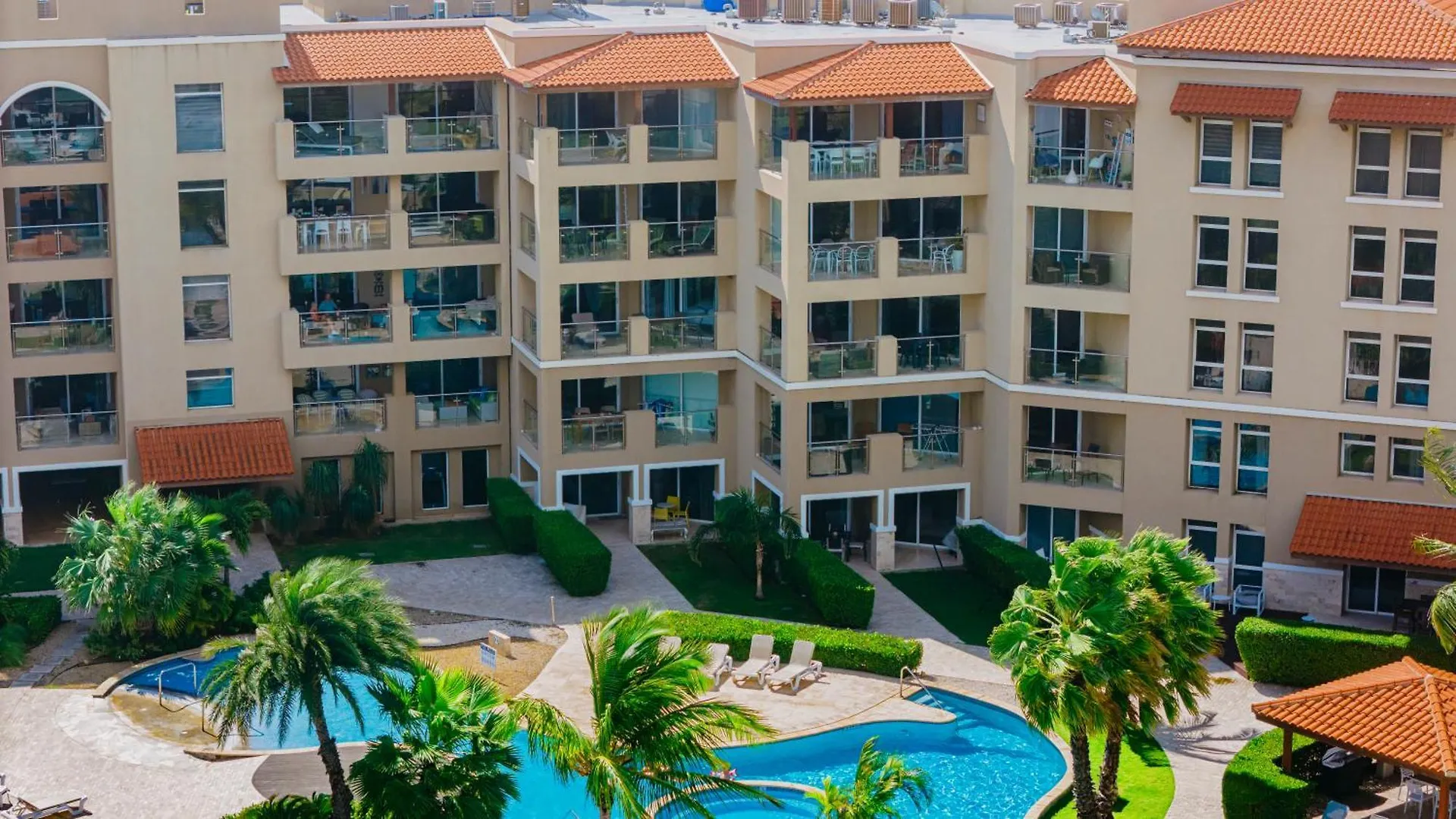 アパート Good Vibes, Lovely Sea And Breeze Oasis At Eagle Beach Aruba パームビーチ