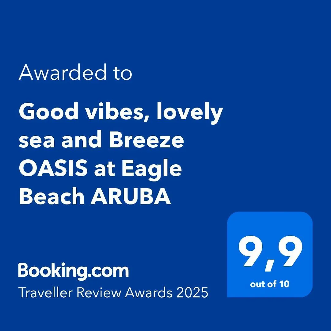 Good Vibes, Lovely Sea And Breeze Oasis At Eagle Beach Aruba パームビーチ